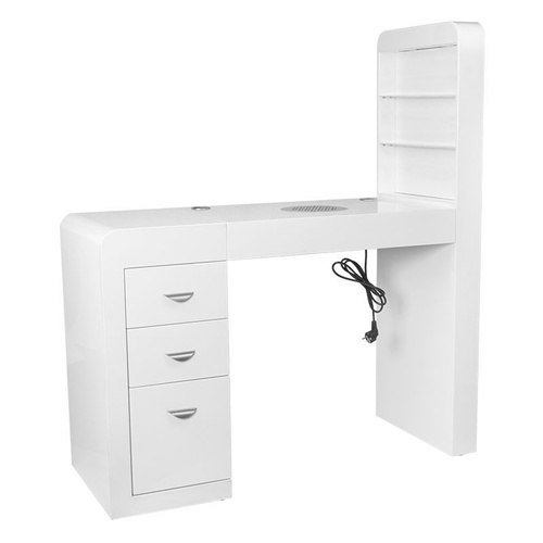 Cosmetic desk 310 white right