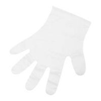 Jednorazowe rękawice foliowe 100 szt. 6 g 26 x 24 standard