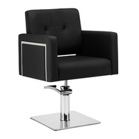 Gabbiano hairdressing chair bergamo black