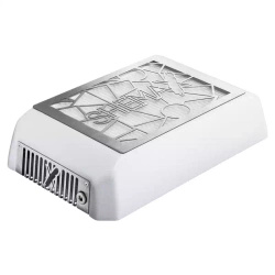 SheMax Style XS White - Pochłaniacz pyłu do manicure w kolorze białym