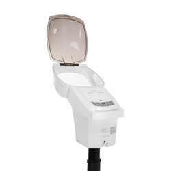 Gabbiano hairdressing sauna standing 408d white with active ozone