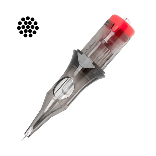 Cartridge for tattooing el cartel v2 - 0.30 18rl long taper 10 pcs.