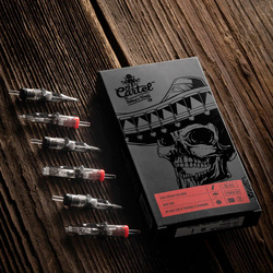 Cartridge for tattooing el cartel v2 - 0.30 7 rm-w longtaper 10pcs.