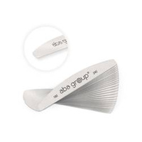 50xNail filer HALF-PIN 180/240 STANDARD gray -Aba Group