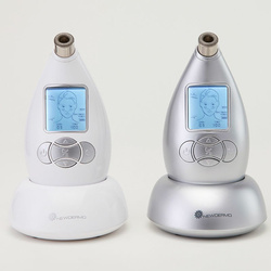 Portable wireless microdermabrasion NEWDERMO model JR12 white or silver