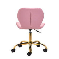 Cosmetic stool qs-06g rose gold