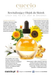 Cuccio Naturale Olejek regenerujący skórki - Figa i Granat 75 ml