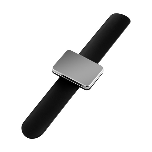 Magnetic clip-on band black