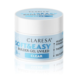 Claresa żel budujący soft&easy gel clear 90g