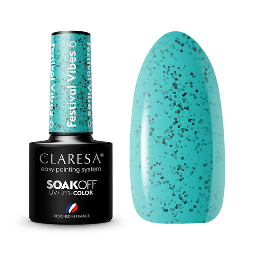 Claresa hybrid varnish festival vibes 6 -5g