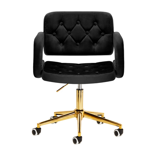 4rico chair qs-of213g velvet black
