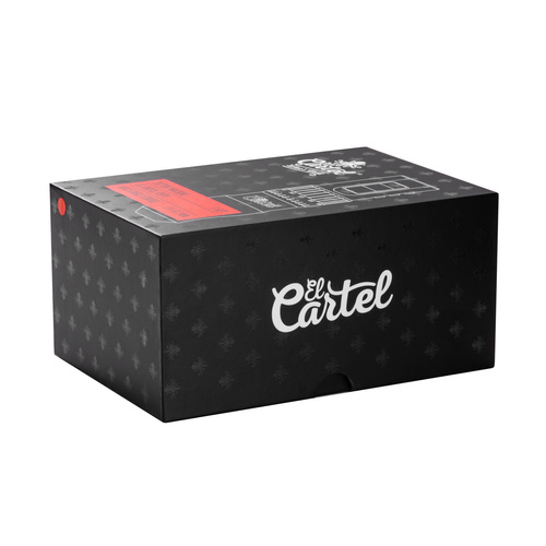El cartel wireless tattoo machine black/red