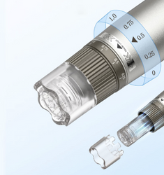 Hydra Pen H3 Dr. Pen – dermapen z automatycznym aplikatorem serum do mezoterapii mikroigłowej + 2 kartridże