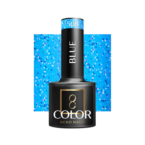 Ocho nails hybrid varnish blue 508 -5 g