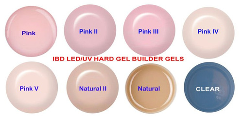 Żel budujący do paznokci ibd led/uv builder gel 56g pink v