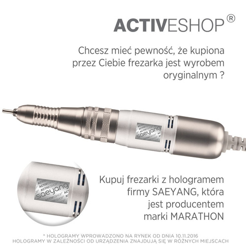 Saeyang frezarka marathon 3 champion white + sh20n