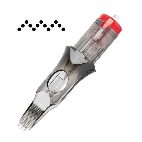 Cartridge for tattooing el cartel v2 - 0.35 13 rm-w longtaper 10pcs.