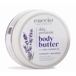 Cuccio Naturale Masło nawilżające do ciała z olejkiem lawendowym 226 g Skin Prebiotic