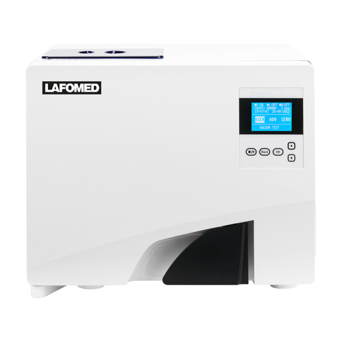Lafomed premium line autoclave lfss08aa lcd with printer 8 l cl. b medical