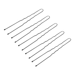 Hairdressing hair curlers e-65 300 pcs. 7 cm black