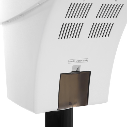 Gabbiano hairdressing sauna standing 408d white with active ozone