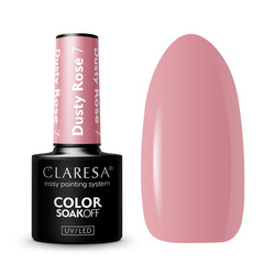 Claresa lakier hybrydowy dusty rose 7 -5g