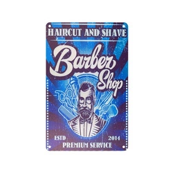 Decorative barber board b074