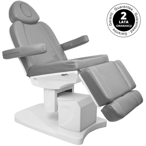 Electr. cosmetic chair azzurro 708a 4 siln. gray