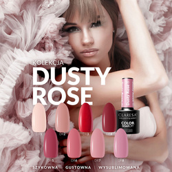 Claresa lakier hybrydowy dusty rose 7 -5g