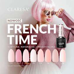 Claresa lakier hybrydowy french time 5 -5g