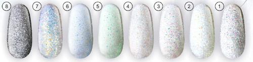 Frost Freeze Effect Glitter Dust 1g #06