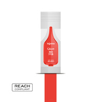 Disposable pigment for lip permanent makeup Bioevolution Red 715 Qline Pro 0.7ml monodose