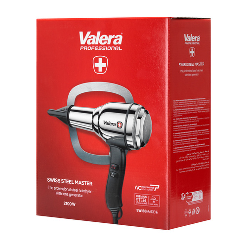 Valera dryer steel master chrome ionic 2100w