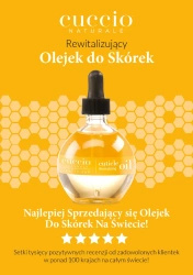Cuccio Naturale Olejek regenerujący skórki - Miód i Mleko 75 ml