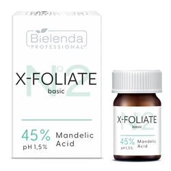 Bielenda Professional X-Foliate basic kwas migdałowy 45% 5ml