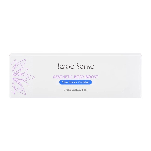 Ampułki do ciała Beroe Sense Aesthetic Body Boost​ Slim Shock Cocktail 5 x 5ml