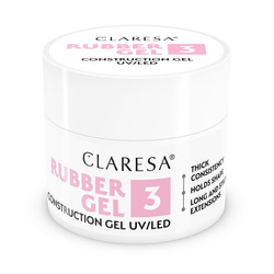 Claresa żel budujący rubber żel 3 90g
