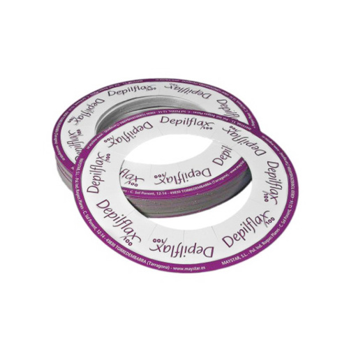 Depilflax 100 paper collar for can 10 pcs.
