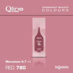Barwnik Bioevolution Red 780 Qline Pro 0,7ml monodose