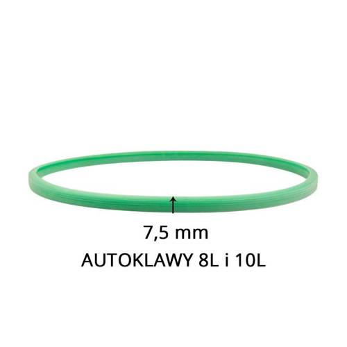 Woson uszczelka silikonowa do autoklawów 10 l i 12 l zielona 7,5 mm