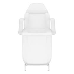 Fotel kosmetyczny 557a z kuwetami biały